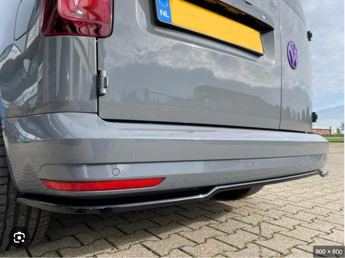 Rear Carbon Effect Diffuser