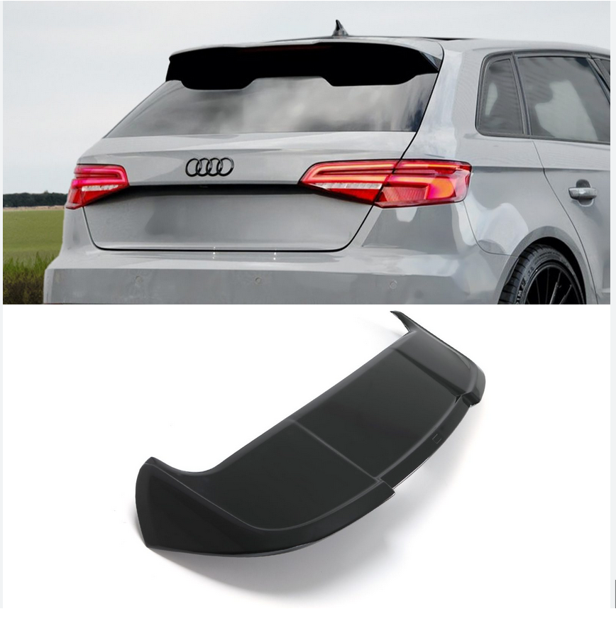 Carbon Fiber look roof spoiler