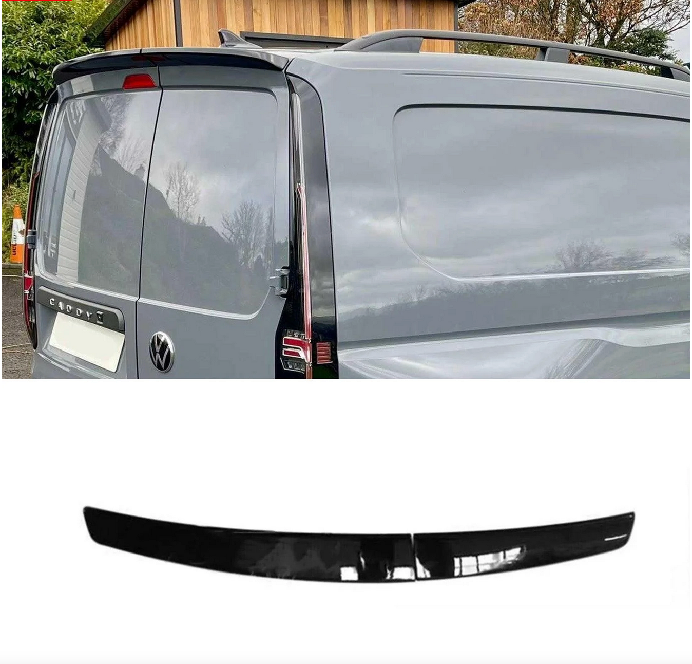Carbon Effect Rear Spoiler